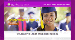 Desktop Screenshot of lagoscambridgeschool.com